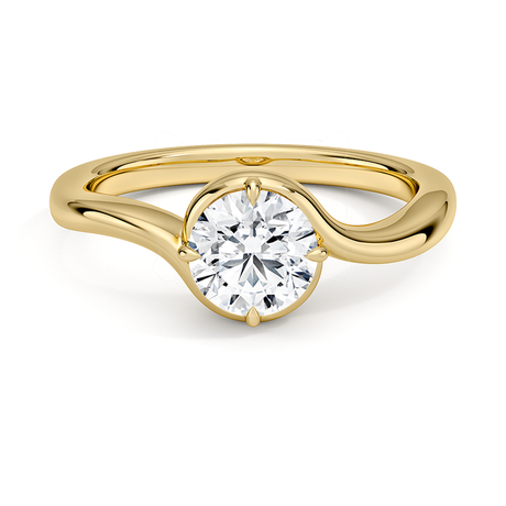Bezel Atelier Solitaire Diamond Ring