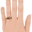 The Sol Ring, smallzoomed in top view on a hand