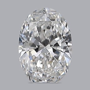 Oval diamond — real photo