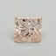 0.51 Ct. Fancy Intense Pink Princess Lab Grown Diamond