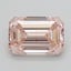 3.04 Ct. Fancy Intense Pink Emerald Lab Grown Diamond