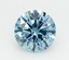 1.52 Ct. Fancy Vivid  Blue Round Lab Grown Diamond