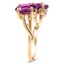 The Ely Ring, smalltop view on a hand