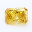 2.04 Ct. Fancy Intense Brownish Yellow Radiant Lab Grown Diamond
