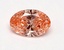 0.46 Ct. Fancy Vivid Pink Oval Lab Grown Diamond