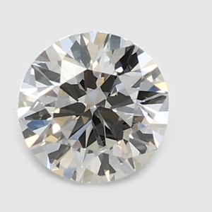 Round diamond — real photo