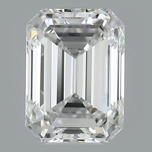 Emerald diamond — real photo