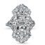 Art Deco Diamond Cocktail Ring