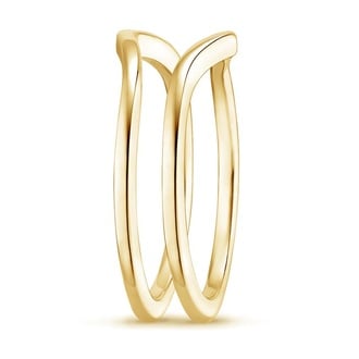 Chevron Nested Ring Stack