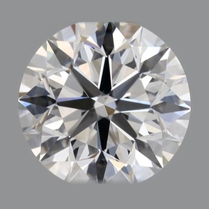 Round diamond — real photo