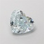 0.73 Ct. Fancy  Blue Heart Lab Grown Diamond