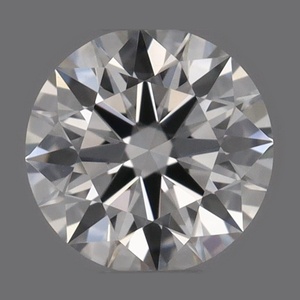 Round diamond — real photo