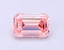 0.98 Ct. Fancy Intense Pink Emerald Lab Grown Diamond