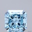 2.46 Ct. Fancy Vivid  Blue Radiant Lab Grown Diamond