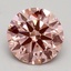 2.50 Ct. Fancy Intense Pink Round Lab Grown Diamond