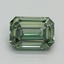 2.52 Ct. Fancy Vivid Green Emerald Lab Grown Diamond