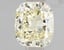 1.01 Ct. Fancy Light Yellow Cushion Lab Grown Diamond