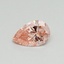 0.33 Ct. Fancy Vivid Pink Pear Lab Grown Diamond