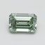 1.06 Ct. Fancy Vivid Green Emerald Lab Grown Diamond