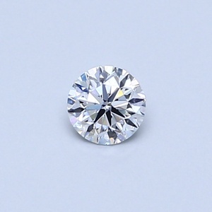 Round diamond — real photo