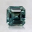6.1x5.9mm Blue Asscher Sapphire