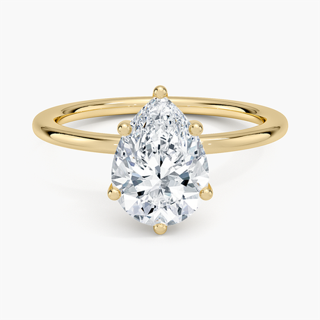 Flush Fit Solitaire Ring- Brilliant Earth