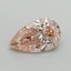3.04 Ct. Fancy Intense Pink Pear Lab Grown Diamond