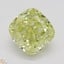 0.63 Ct. Fancy Yellow Cushion Diamond