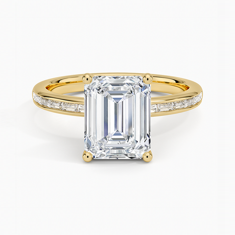 Tabitha Channel Set Baguette Diamond Ring