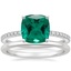 Platinum Luxe Ballad Diamond Ring (1/4 ct. tw.) with Petite Comfort Fit Wedding Ring