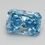 1.04 Ct. Fancy Vivid Blue Radiant Lab Grown Diamond