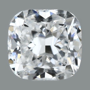 Cushion diamond — real photo