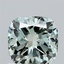 1.01 Ct. Fancy Intense  Green Cushion Lab Grown Diamond
