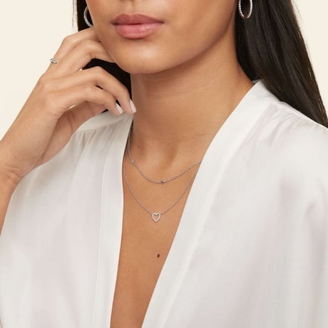 Sapphire Station Necklace
