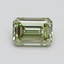 2.19 Ct. Fancy Intense Green Emerald Lab Grown Diamond