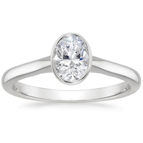 18K White Gold Luna Bridal Set