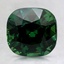 8.8x8.5mm Green Cushion Sapphire