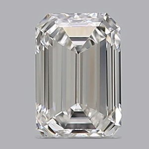 Emerald diamond — real photo