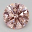 1.93 Ct. Fancy Vivid Pink Round Lab Grown Diamond
