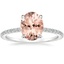 18K White Gold Demi Three-Quarter Coverage Diamond Ring (1/3 ct. tw.), smalltop view