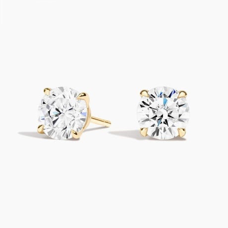 Claw Prong Certified Lab Diamond Stud Earrings (3 ct. tw.)