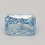 1.54 Ct. Fancy Vivid Blue Radiant Lab Grown Diamond