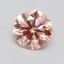 1.50 Ct. Fancy Intense Pink Round Lab Grown Diamond