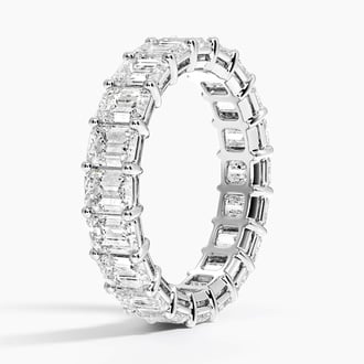 Emerald Eternity Lab Diamond Ring (5 ct. tw.)