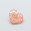 1.05 Ct. Fancy Intense  Pink Heart Lab Grown Diamond