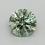 1.43 Ct. Fancy Vivid Pacific Green Round Lab Grown Diamond