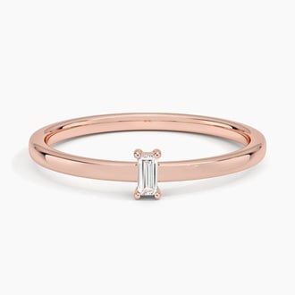 Ingrid Emerald Cut Diamond Ring