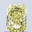 1.05 Ct. Fancy Intense Yellow Radiant Lab Grown Diamond