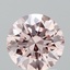 1.54 Ct. Fancy Pink Round Lab Grown Diamond