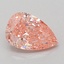 1.73 Ct. Fancy Vivid Pink Pear Lab Grown Diamond